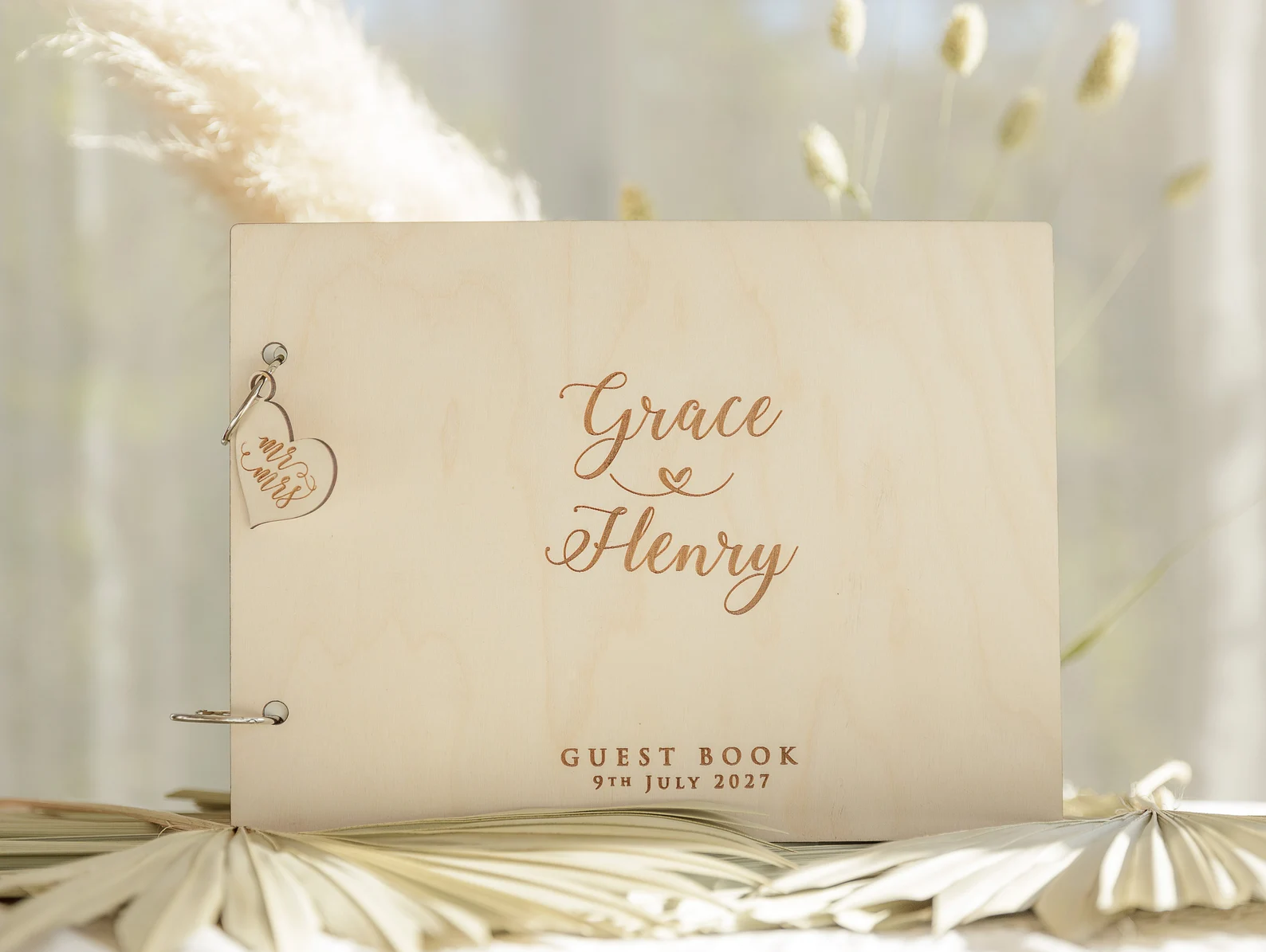 Personalized Guest Book - Buku Tamu Pernikahan Album Foto Pribadi