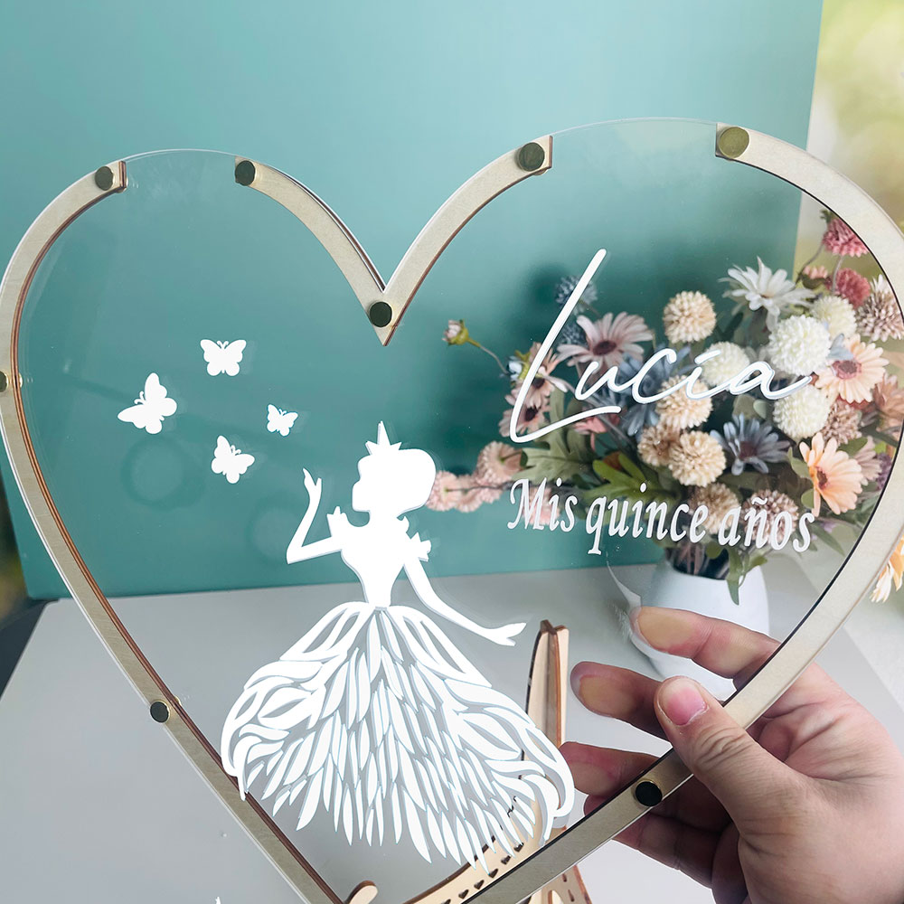 Personalized Guest Book - Buku Tamu Mis 16 Aao OS