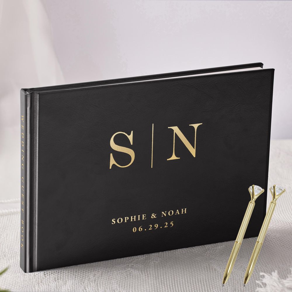 Personalized Guest Book - Buku Tamu Pernikahan Yang Dipersonalisasi Buku