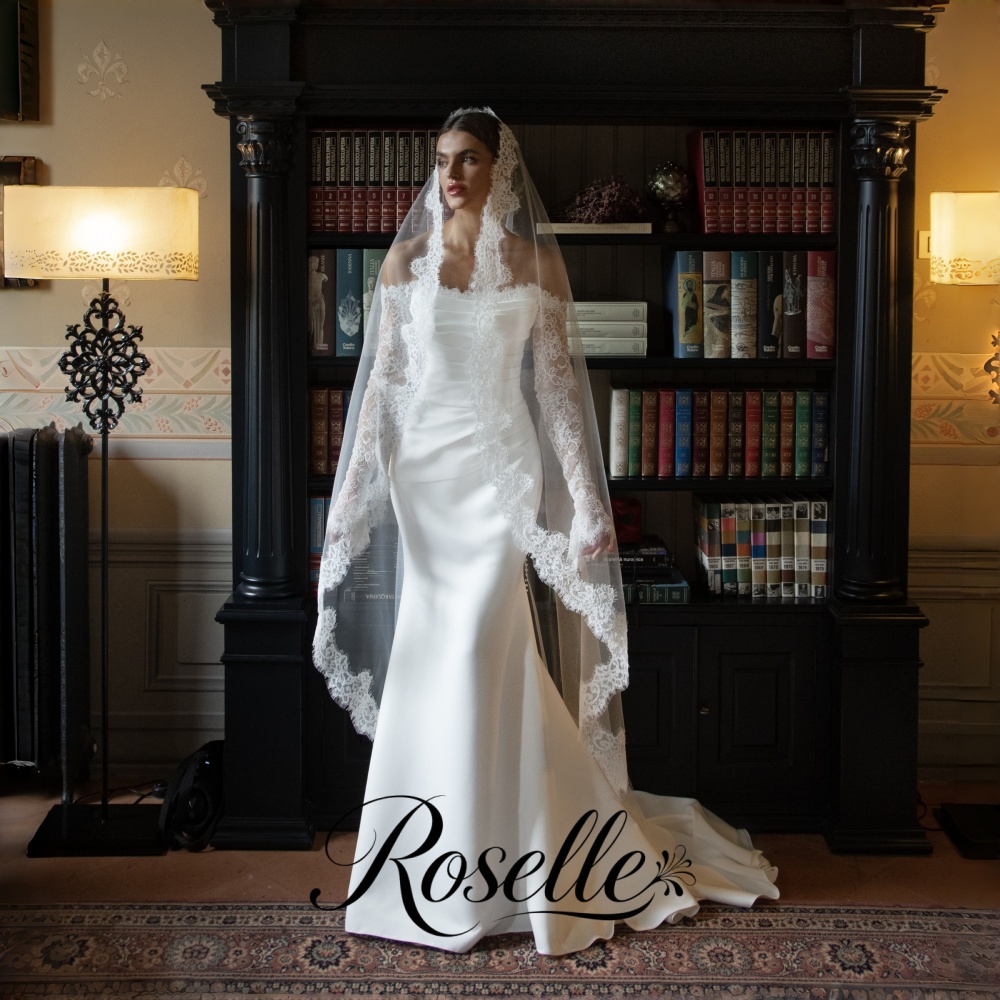 Wedding Qw - ROSELLE Lacd Gaun Pengantin Elegan Model