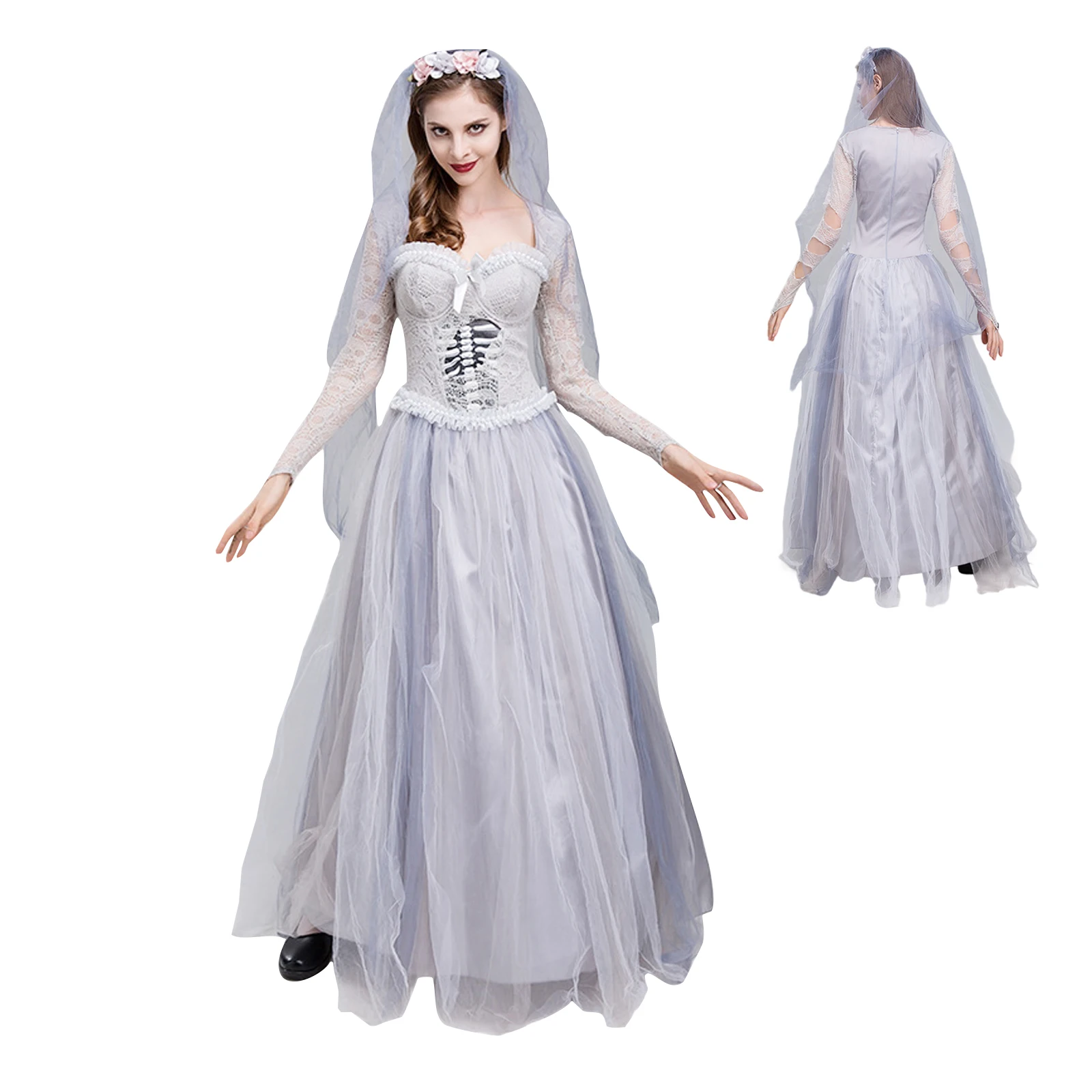 Suit Supply Wedding Party - Gaun Pengantin Hantu Abu-abu 2025, Gaun