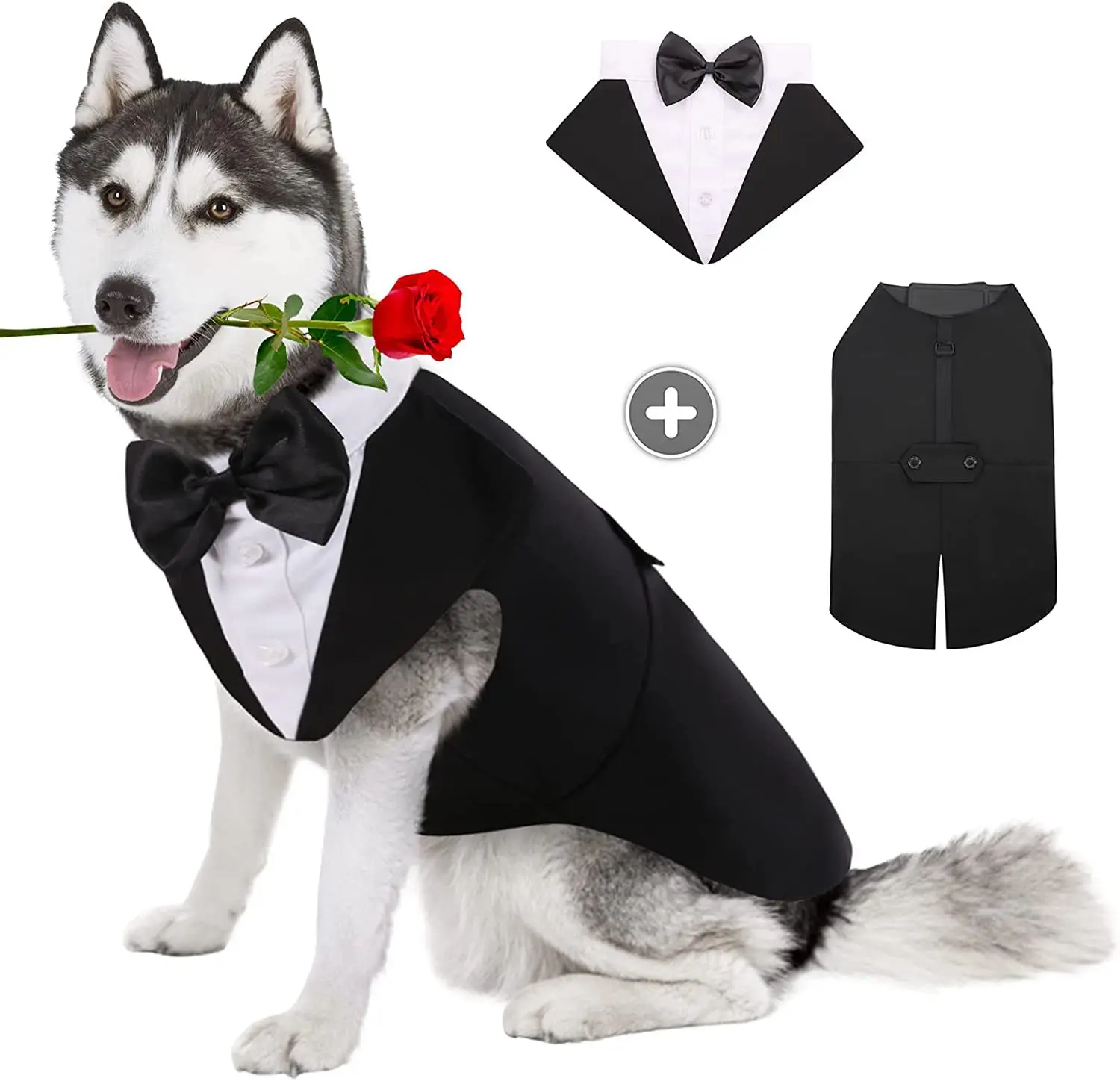 Suit Supply Wedding Party - Pakaian Anjing Peliharaan Mode Pertunjukan Pesta