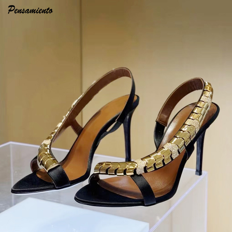 Sandal Gladiator Wanita Satin  - Wedding Fx ulasan dan harga