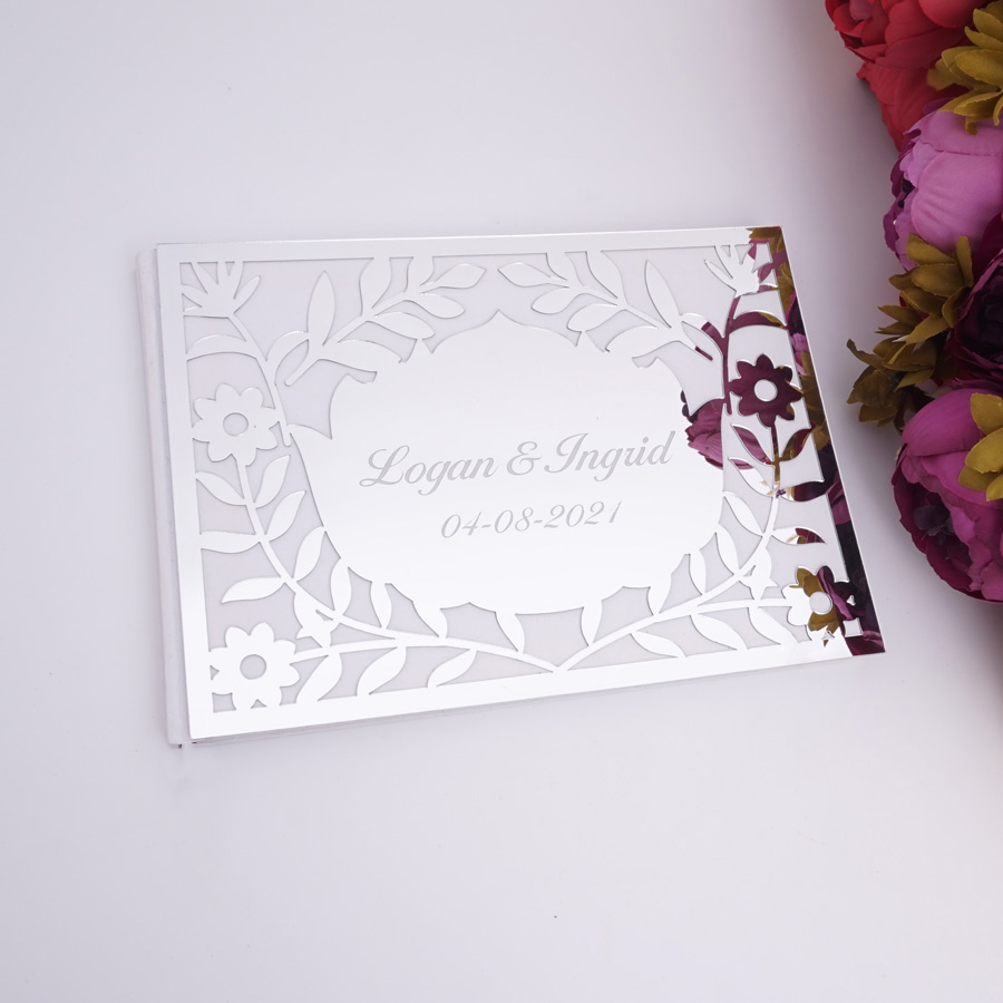 Buku Tamu Pernikahan Akrilik C - Personalized Guest Book ulasan dan harga