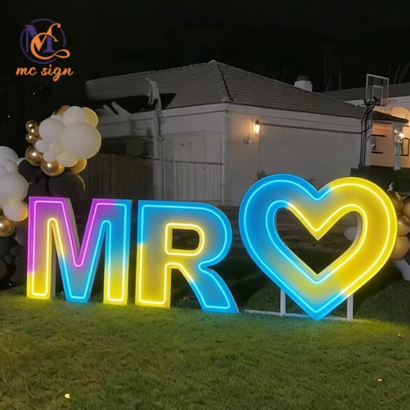 Papan Tanda LED Berdiri Sendir - Wedding Party Supply Rentals ulasan dan harga