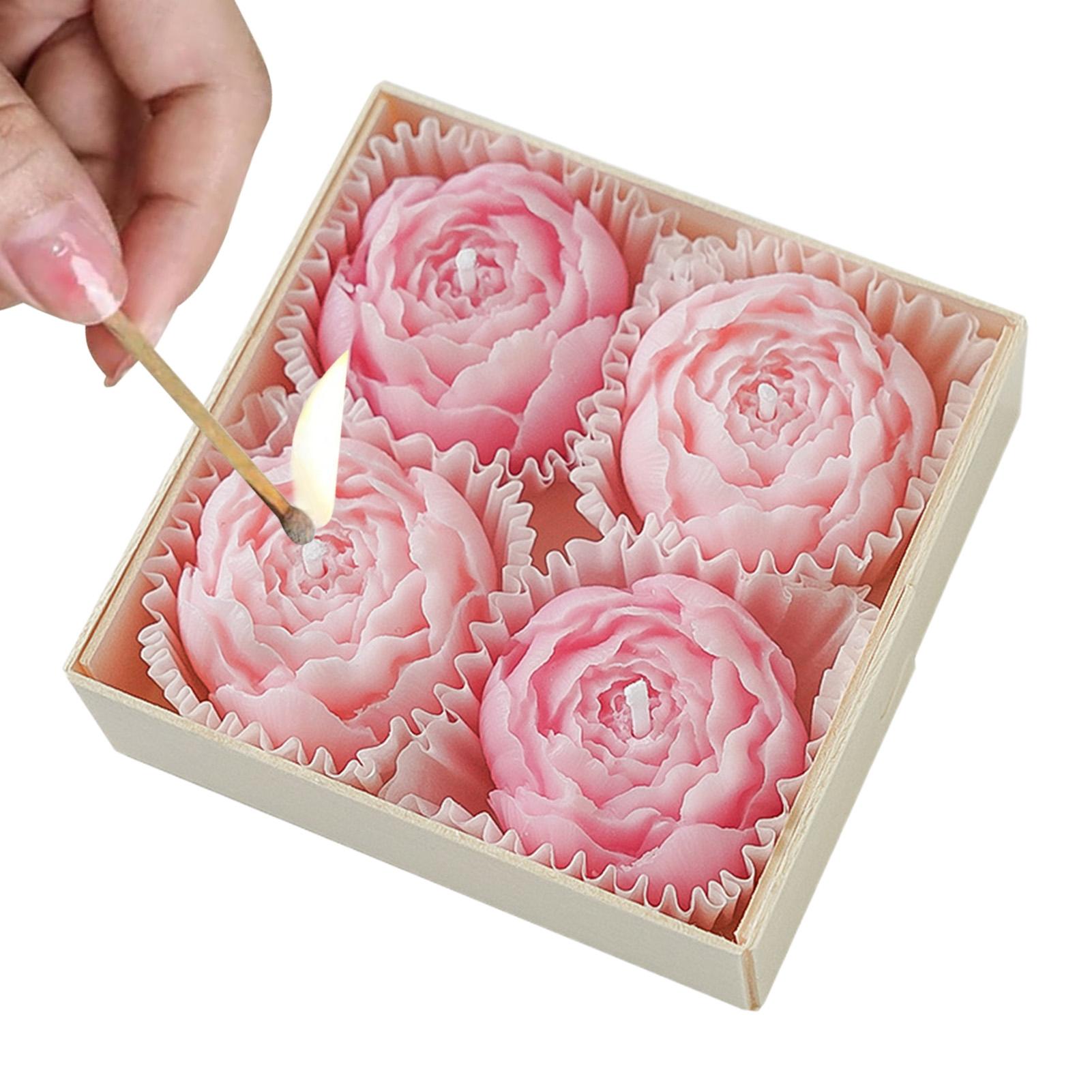 Lilin Soy Wax Bentuk Bunga Kre - Wedding Souvenir ulasan dan harga