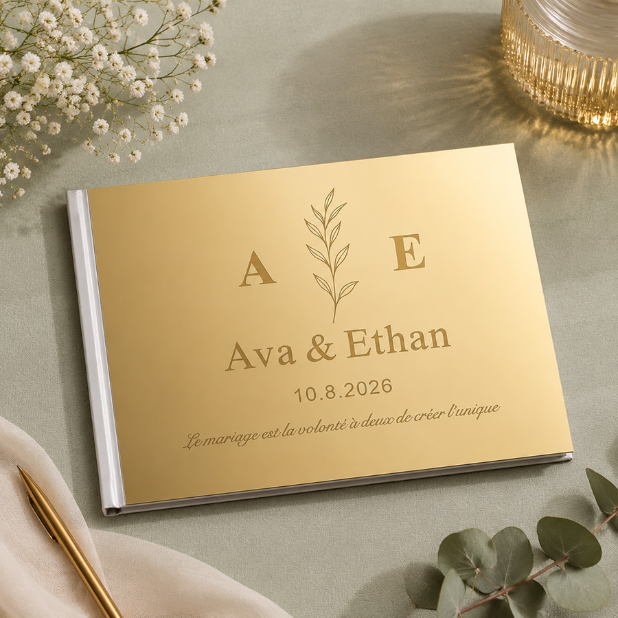 Buku Tamu Pernikahan Kustom de - Personalized Guest Book ulasan dan harga