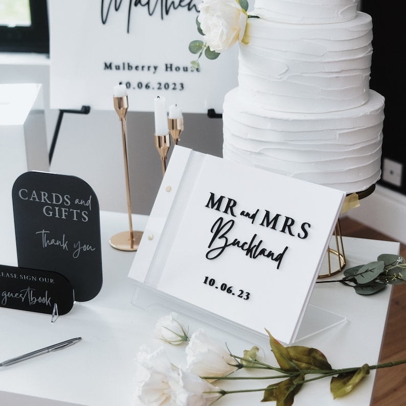 Kotak Kartu Putih untuk Pernik - Personalized Guest Book ulasan dan harga