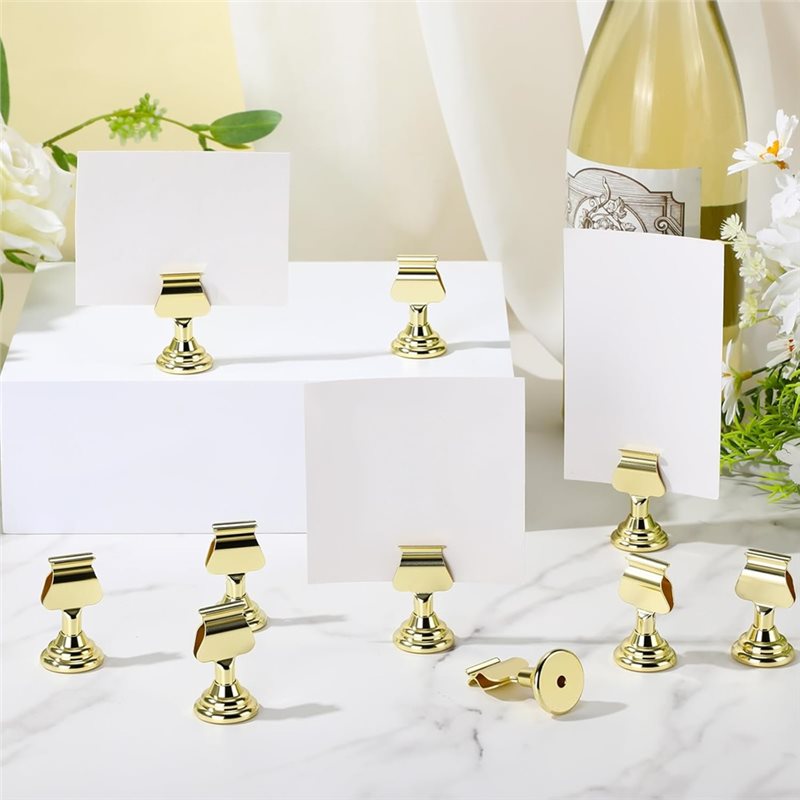 ~Model Terbaru 12Pcs Klip Penj - Table Number Gold ulasan dan harga