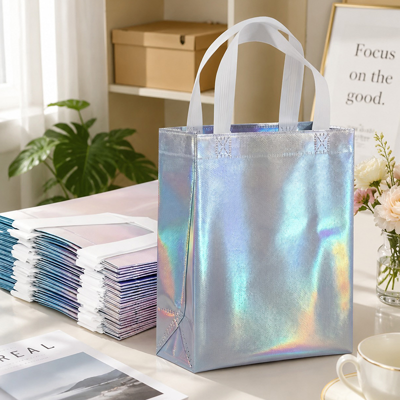 10 Buah/Pak Tas Belanja Laser  - Wedding Supply Shops ulasan dan harga