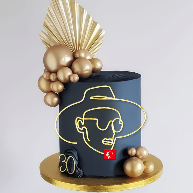Dekorasi atas kue ulang tahun, - Suit Supply Wedding Party ulasan dan harga