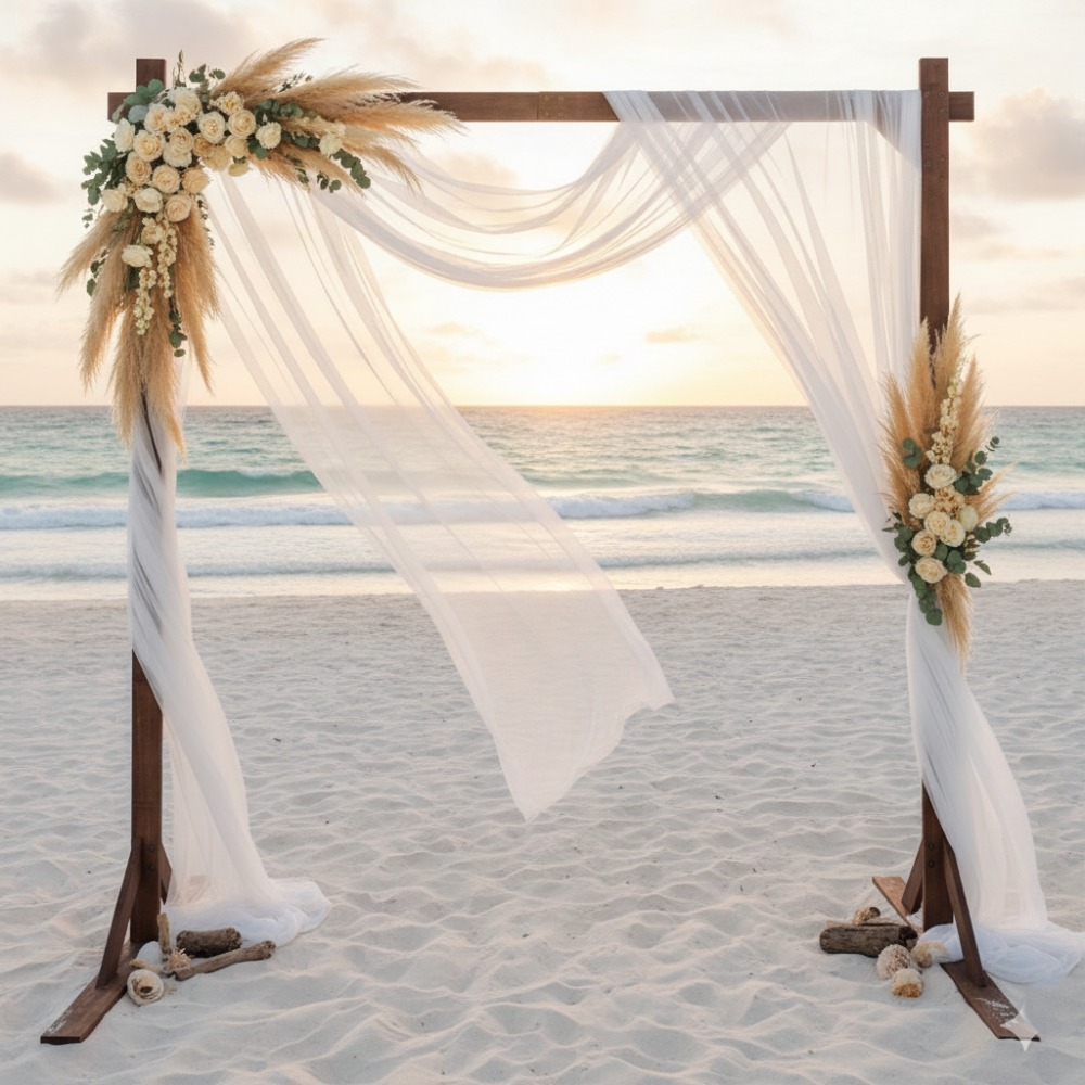 Gazebo Kayu Bertema Hutan untu - Wedding Support ulasan dan harga