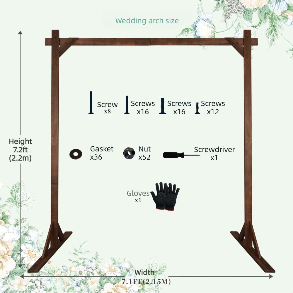 Gazebo Kayu Bertema Hutan untu - Wedding Support ulasan dan harga