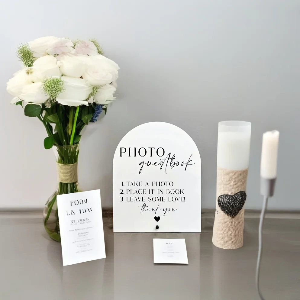 Tanda Buku Tamu Foto Pernikaha - Personalized Guest Book ulasan dan harga