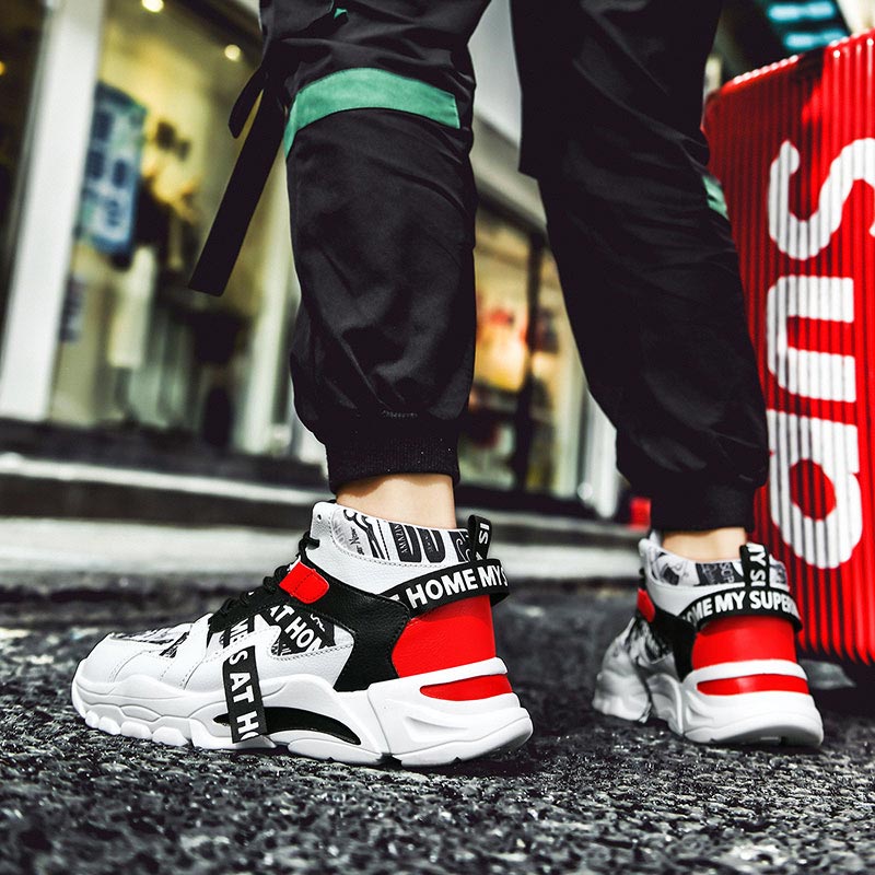 Sneakers Pria Chunky Atasan Ti - Wedding Supply Online ulasan dan harga