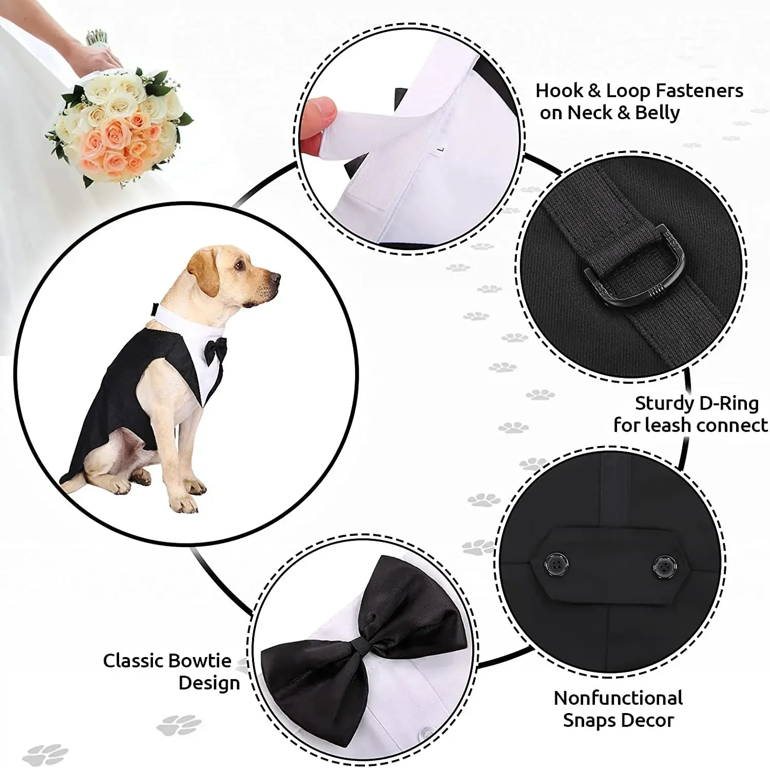 Pakaian Anjing Peliharaan Keme - Suit Supply Wedding Party ulasan dan harga