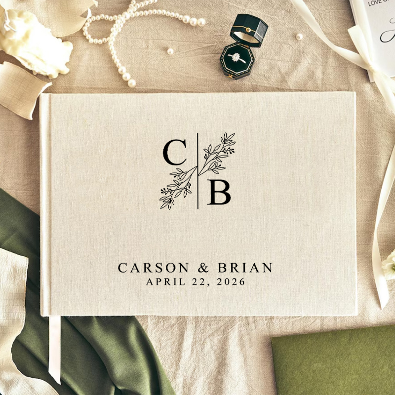 Album Foto Buku Tamu yang Dipe - Personalized Guest Book ulasan dan harga