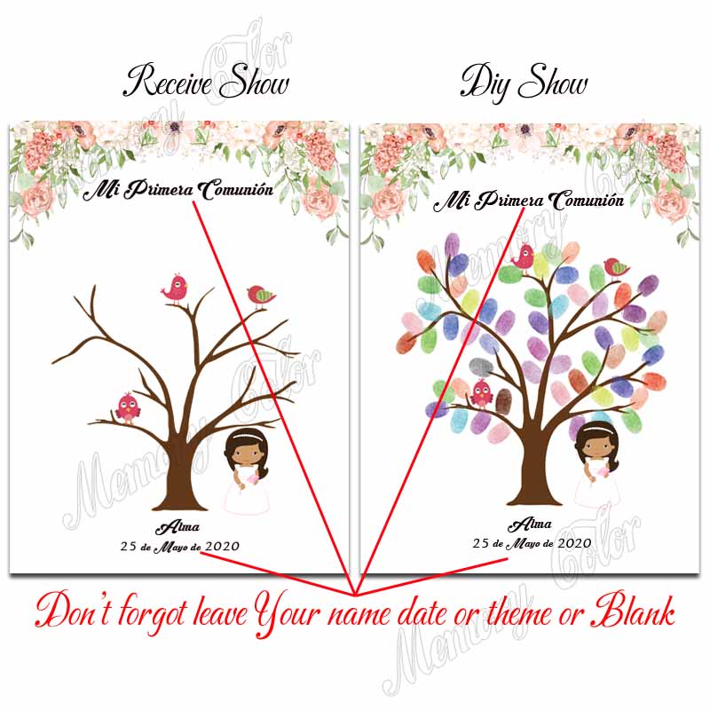 Buku Tamu Lukisan DIY Sidik Ja - Personalized Guest Book ulasan dan harga