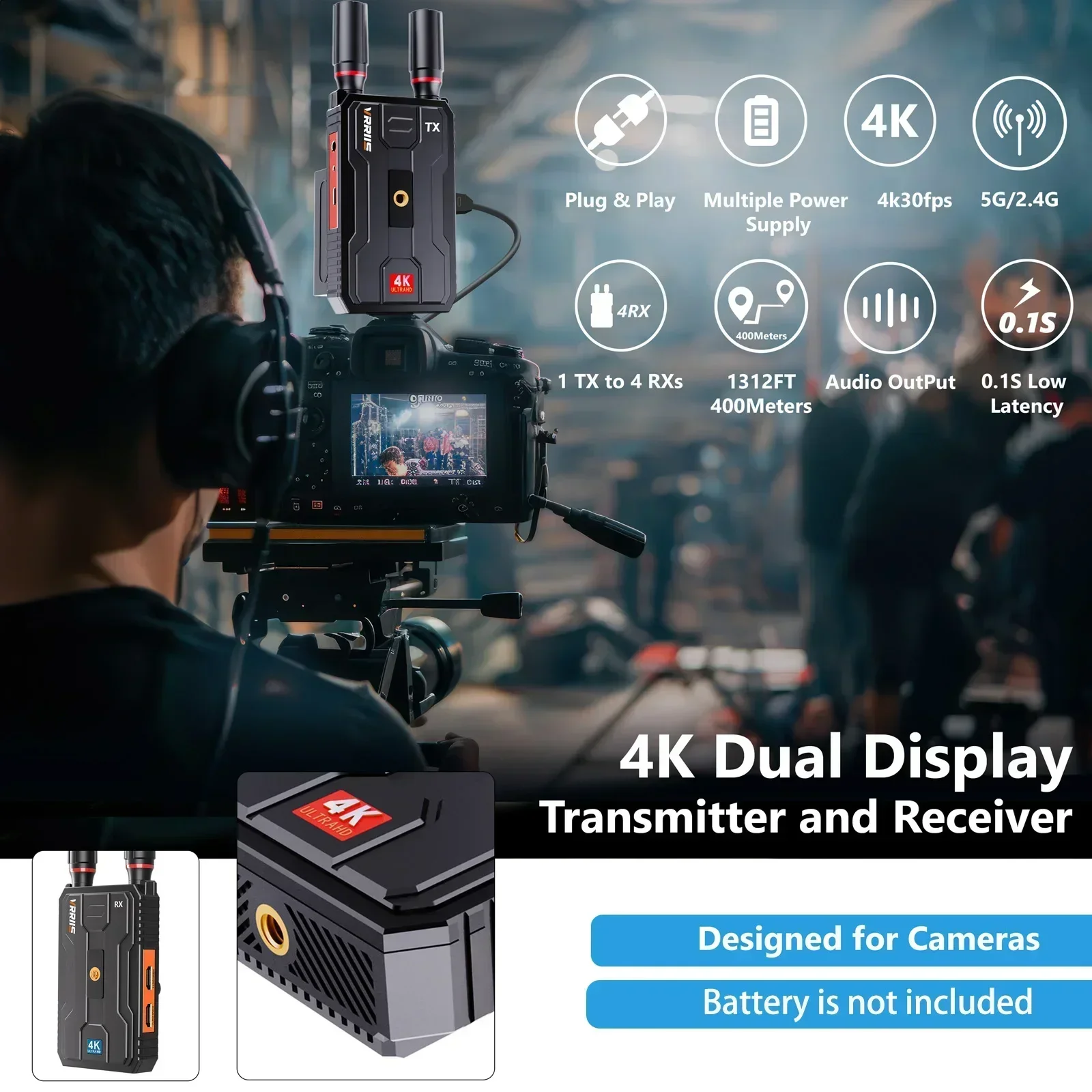 Pemancar penerima Video nirkab - Wedding Support ulasan dan harga