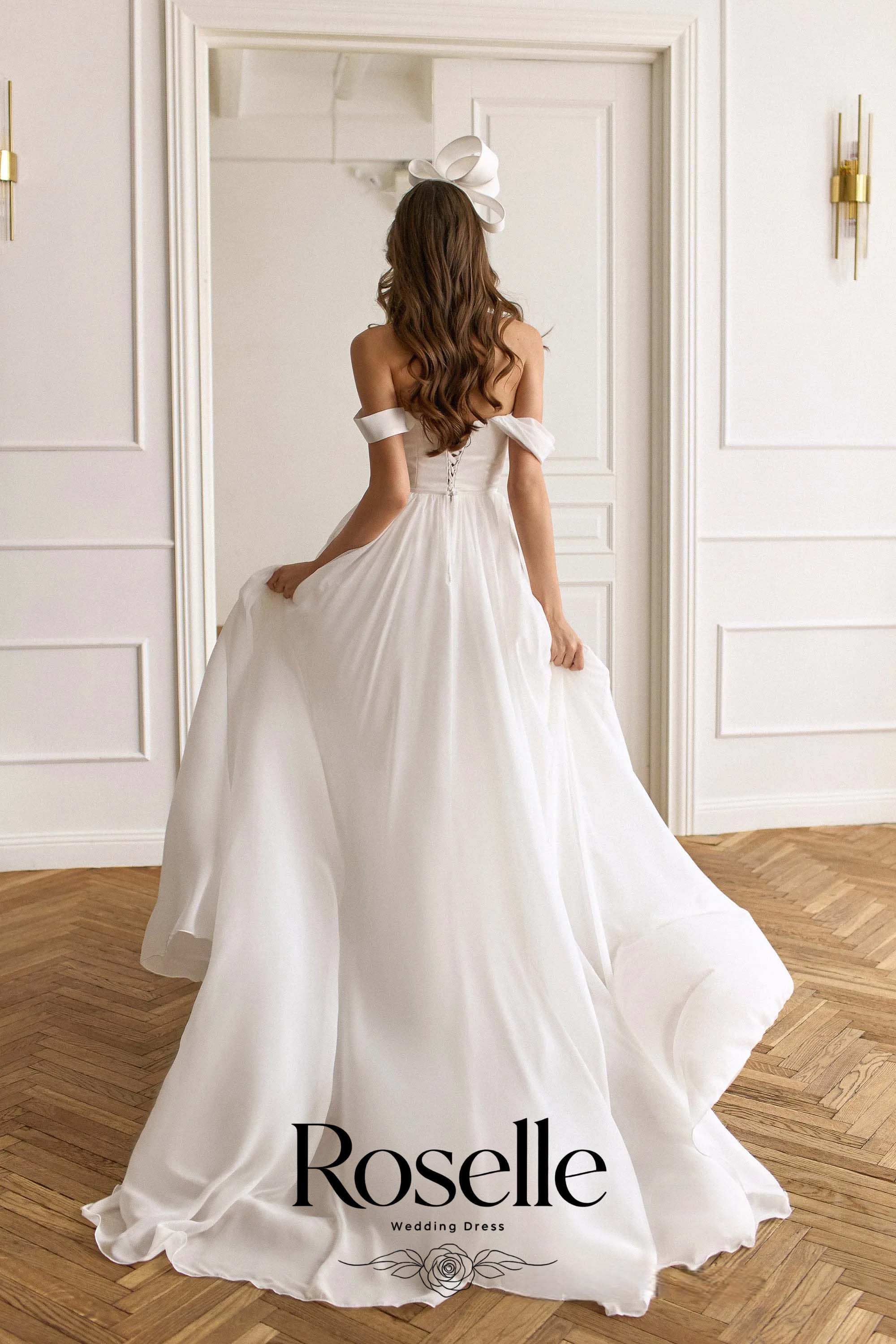 ROSELLE Gaun Pengantin Elegan  - Wedding Qw ulasan dan harga