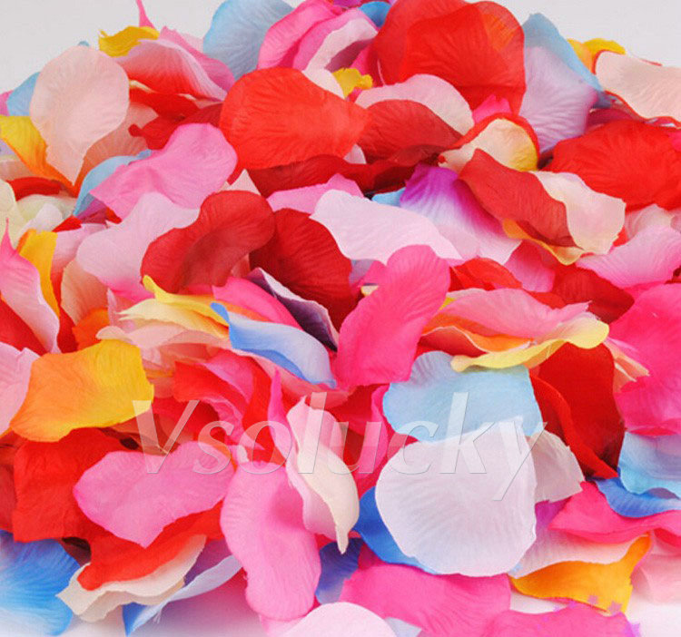 100 Buah Sutra Kelopak Mawar M - Supply Wedding Venue ulasan dan harga