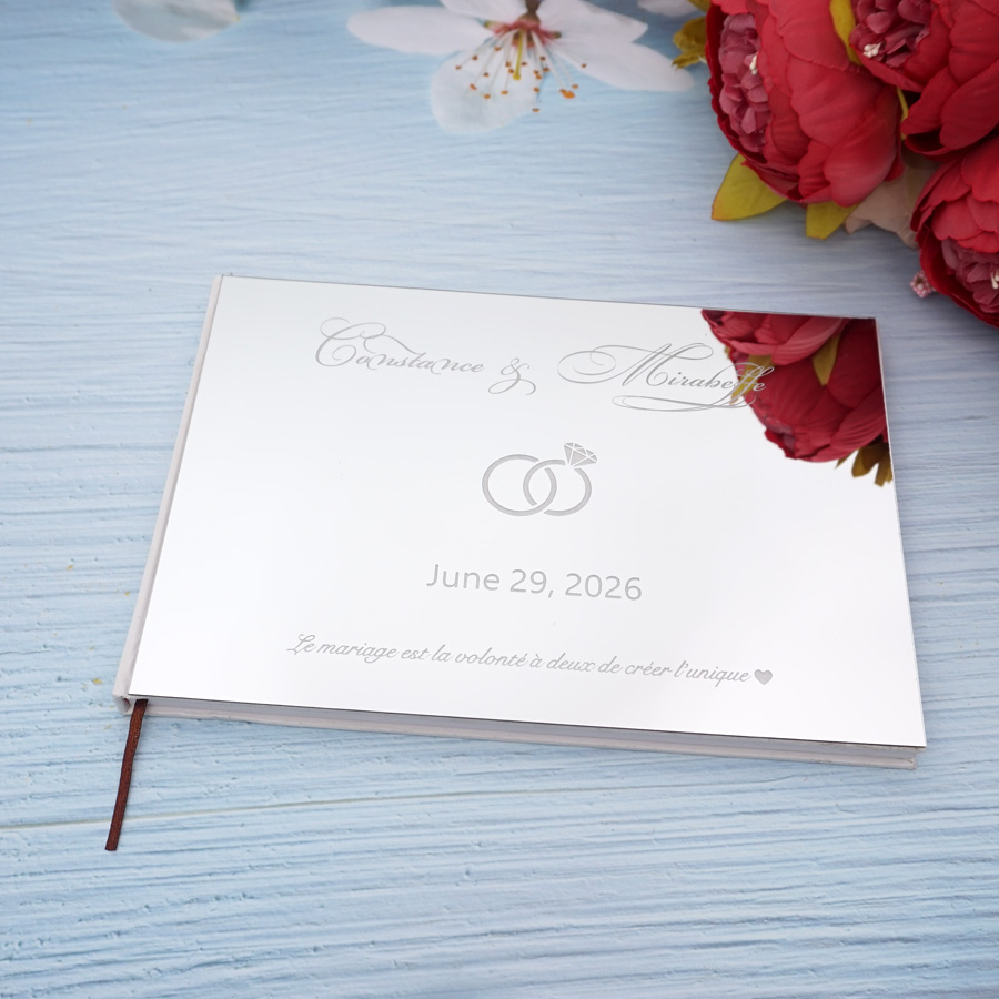 Buku Tamu tanda tangan kustom  - Personalized Guest Book ulasan dan harga