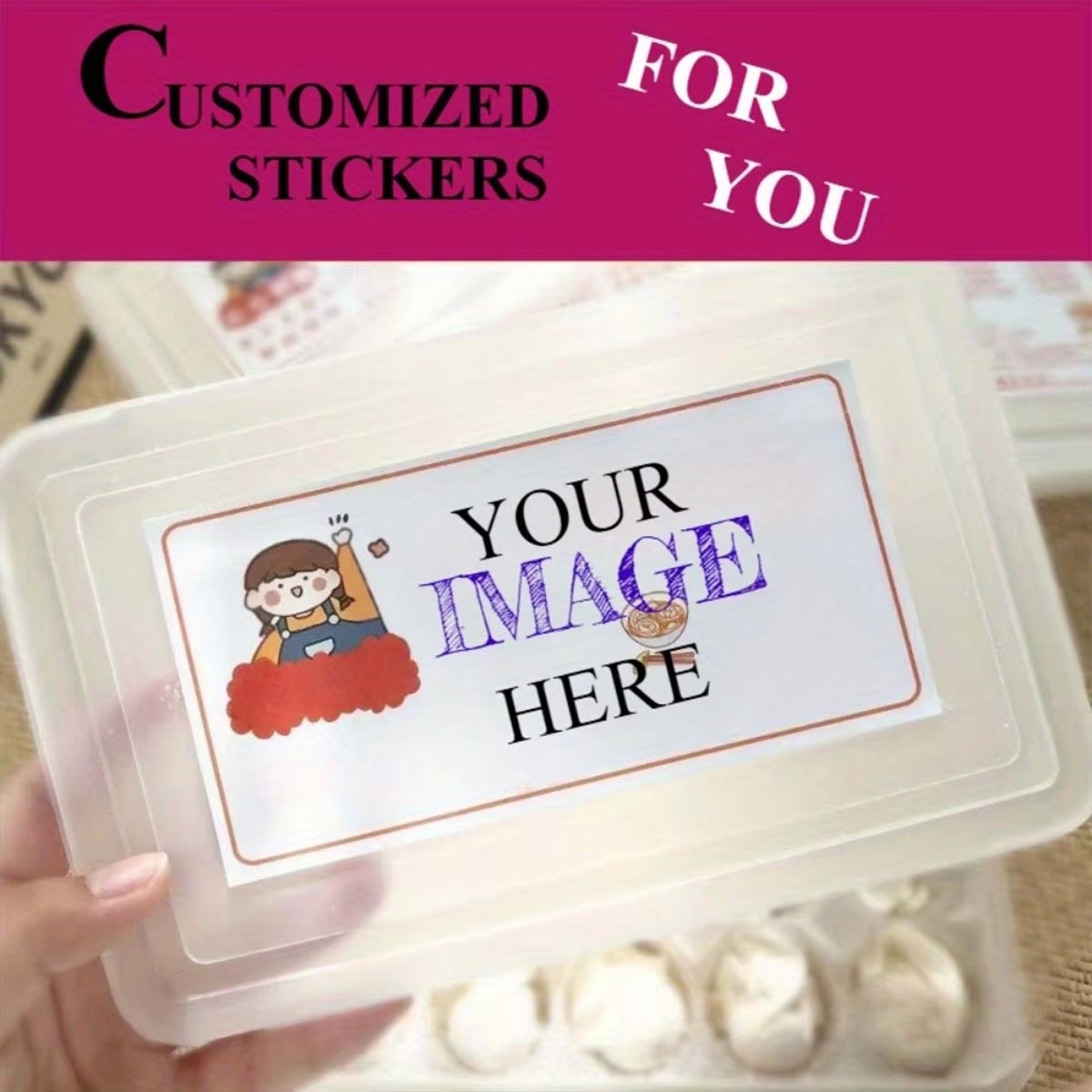 Stiker Persegi Panjang Kustom  - Wedding Packaging ulasan dan harga