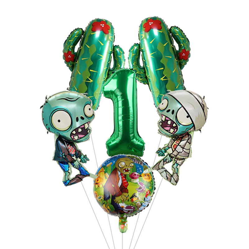 Buket Balon Karakter Game PVZ  - Supply Wedding Venue ulasan dan harga