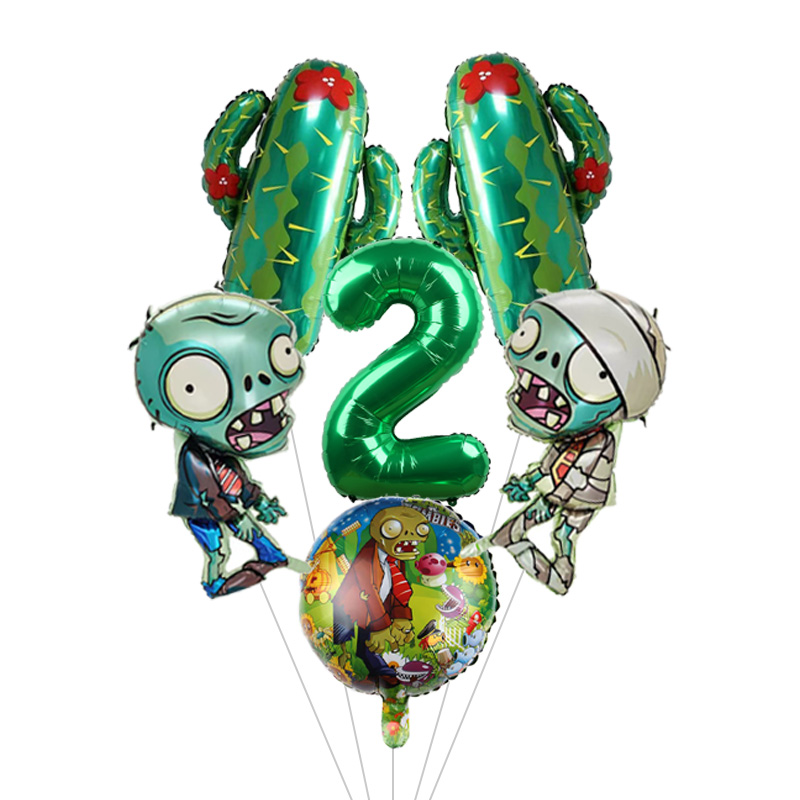 Buket Balon Karakter Game PVZ  - Supply Wedding Venue ulasan dan harga