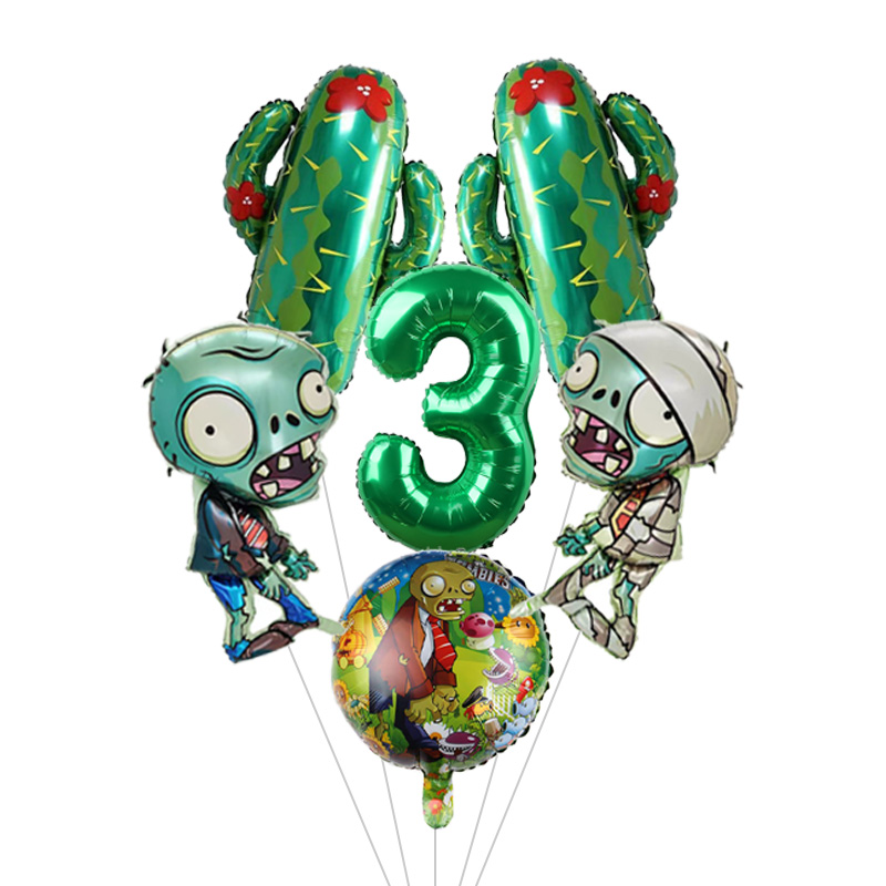 Buket Balon Karakter Game PVZ  - Supply Wedding Venue ulasan dan harga