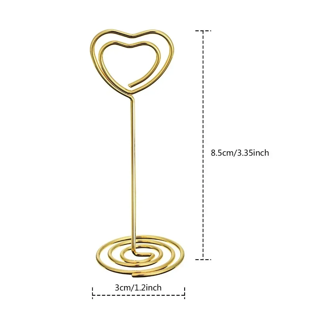 10 buah bentuk hati nomor meja - Table Number Gold ulasan dan harga